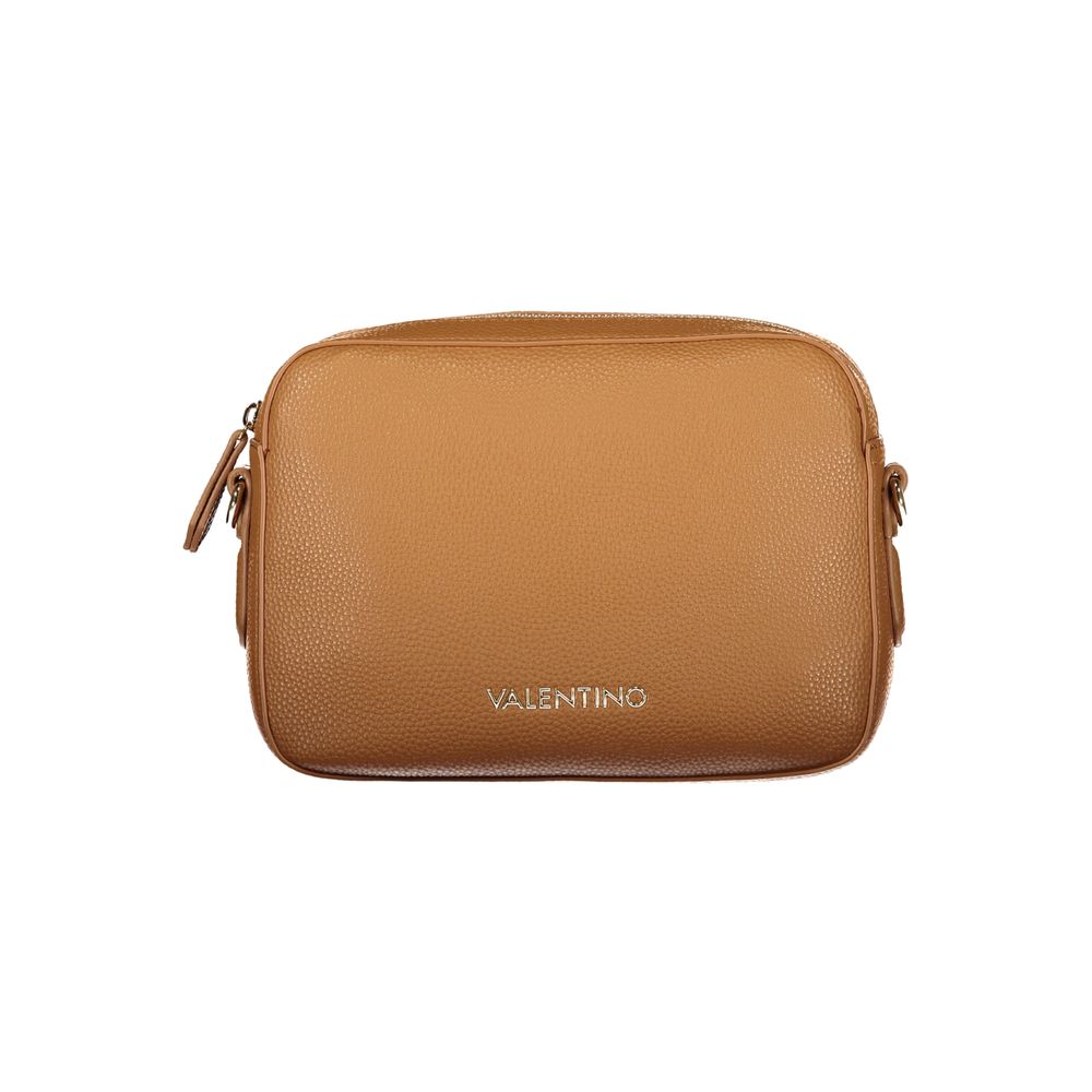 Mario Valentino Braune Damenhandtasche aus Polyurethan