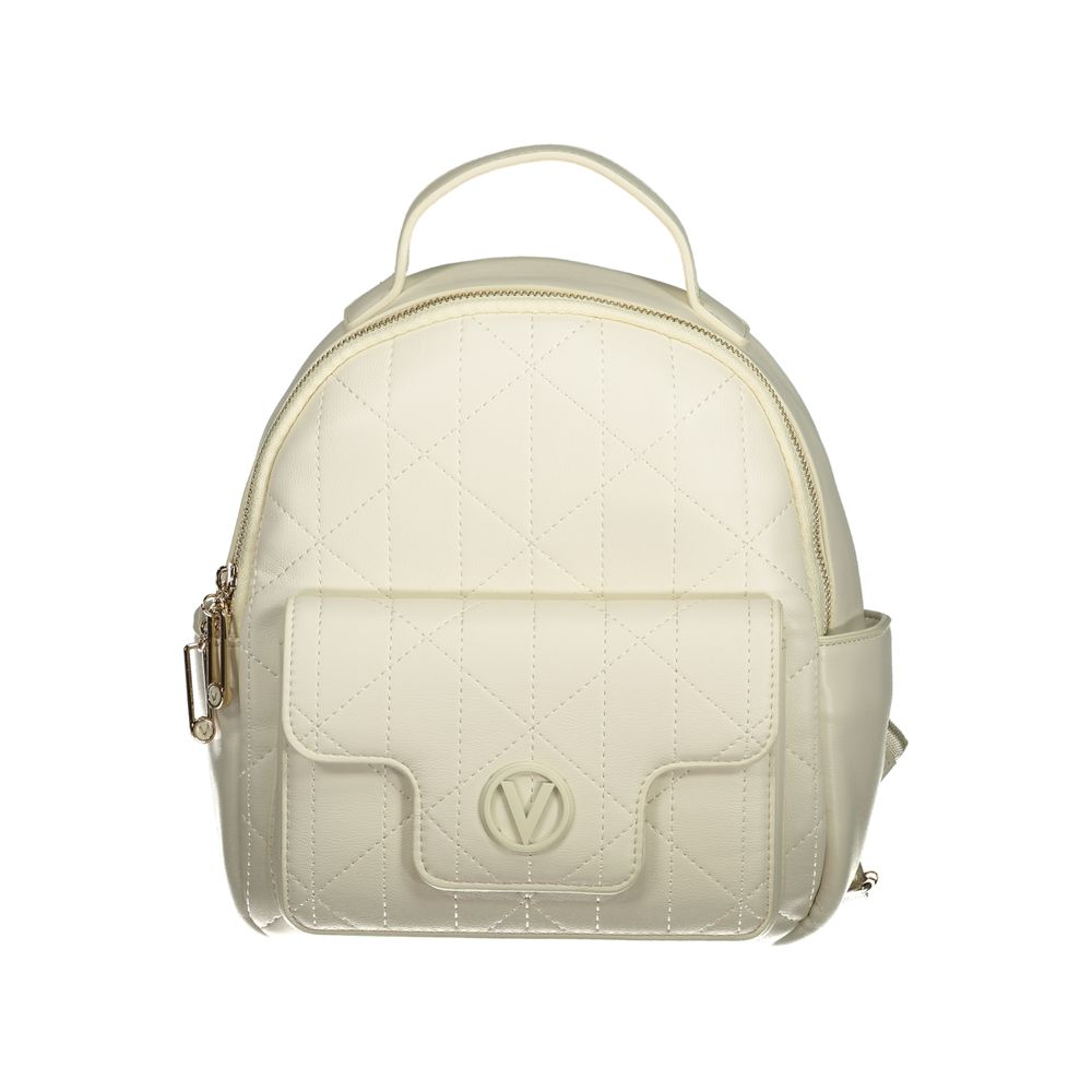 Mario Valentino Weißer Rucksack aus Polyethylen