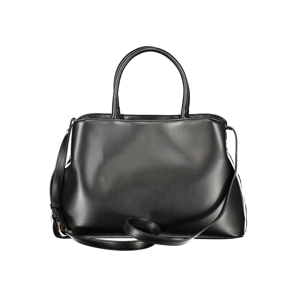 Mario Valentino Schwarze Handtasche aus Polyethylen