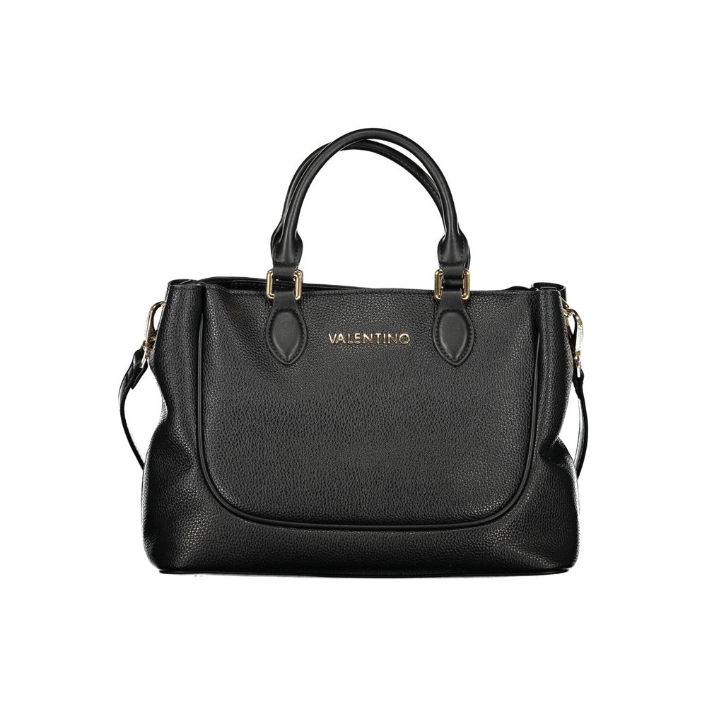Mario Valentino Nero Polyurethane Damenhandtasche