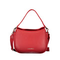 Mario Valentino Rote Handtasche aus Polyethylen