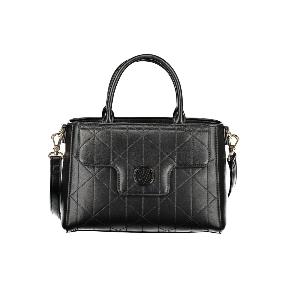 Mario Valentino Nero Polyurethane Damenhandtasche