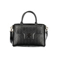 Mario Valentino Nero Polyurethane Damenhandtasche