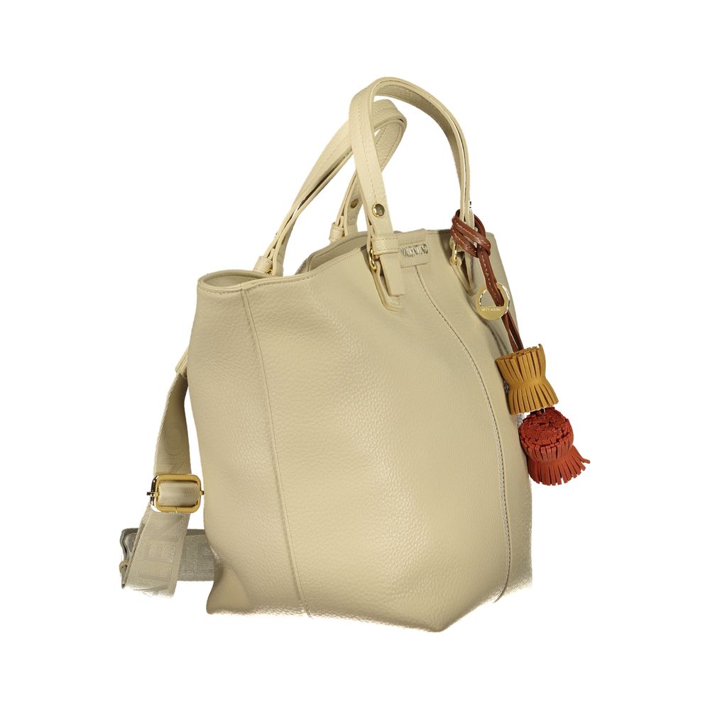 Mario Valentino Beige Polyurethan Damentasche