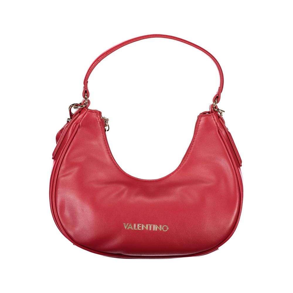 Mario Valentino Schultertasche aus rotem Polyurethan für Damen