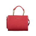 Mario Valentino Rote Handtasche aus Polyethylen