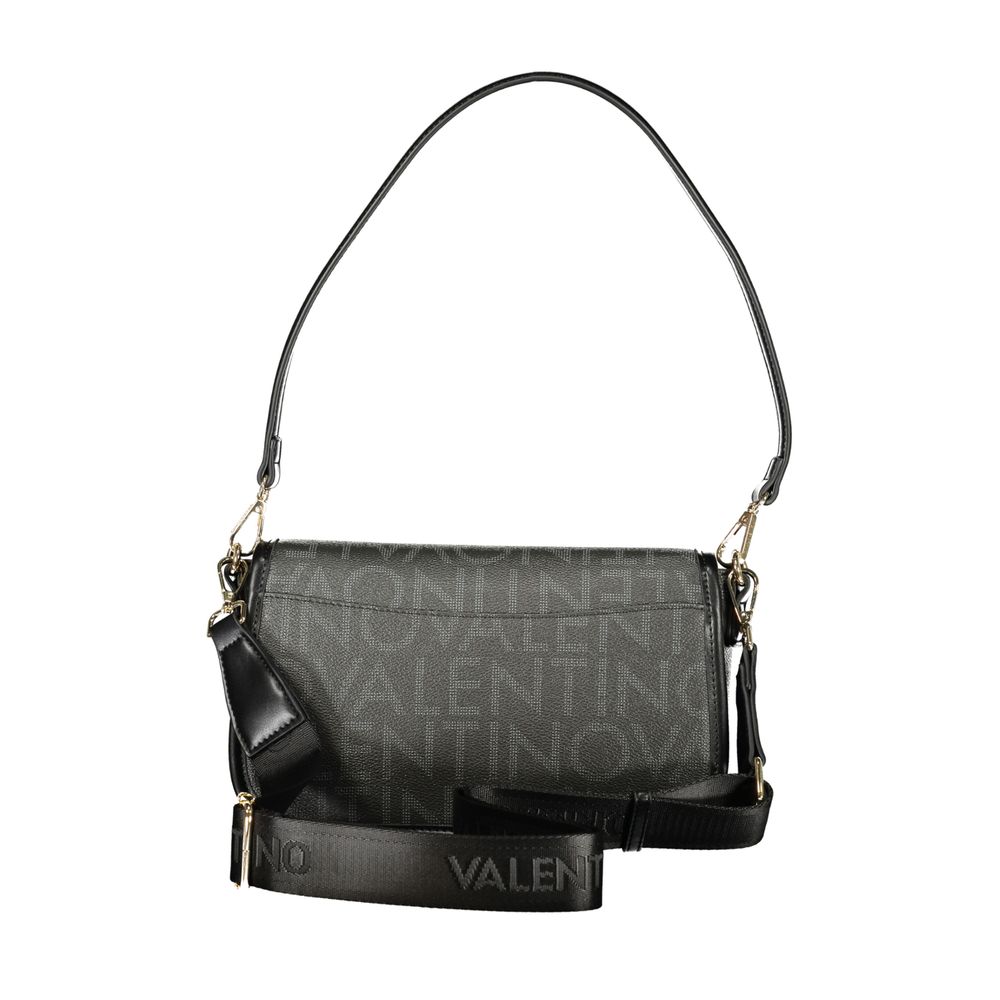 Mario Valentino Nero Polyurethane Damenhandtasche