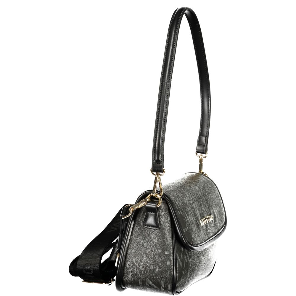 Mario Valentino Nero Polyurethane Damenhandtasche