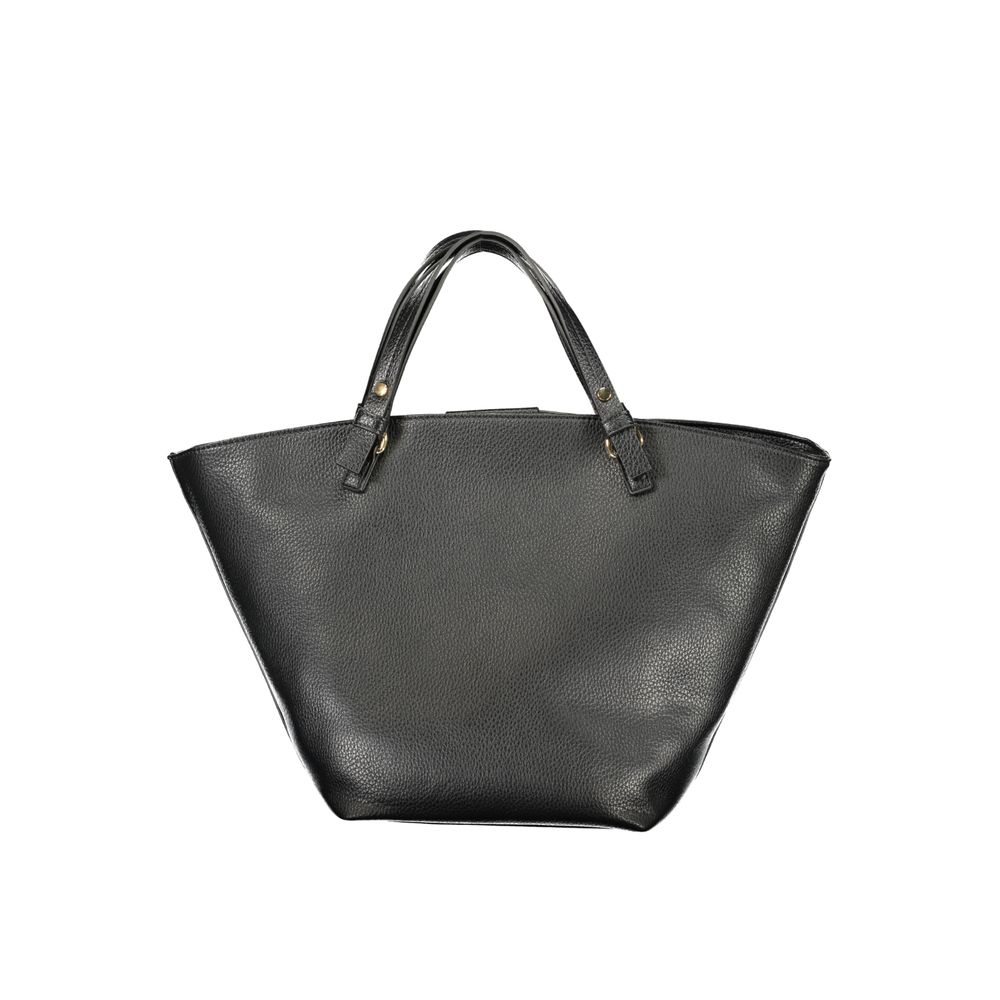 Mario Valentino Schwarze Handtasche aus Polyethylen