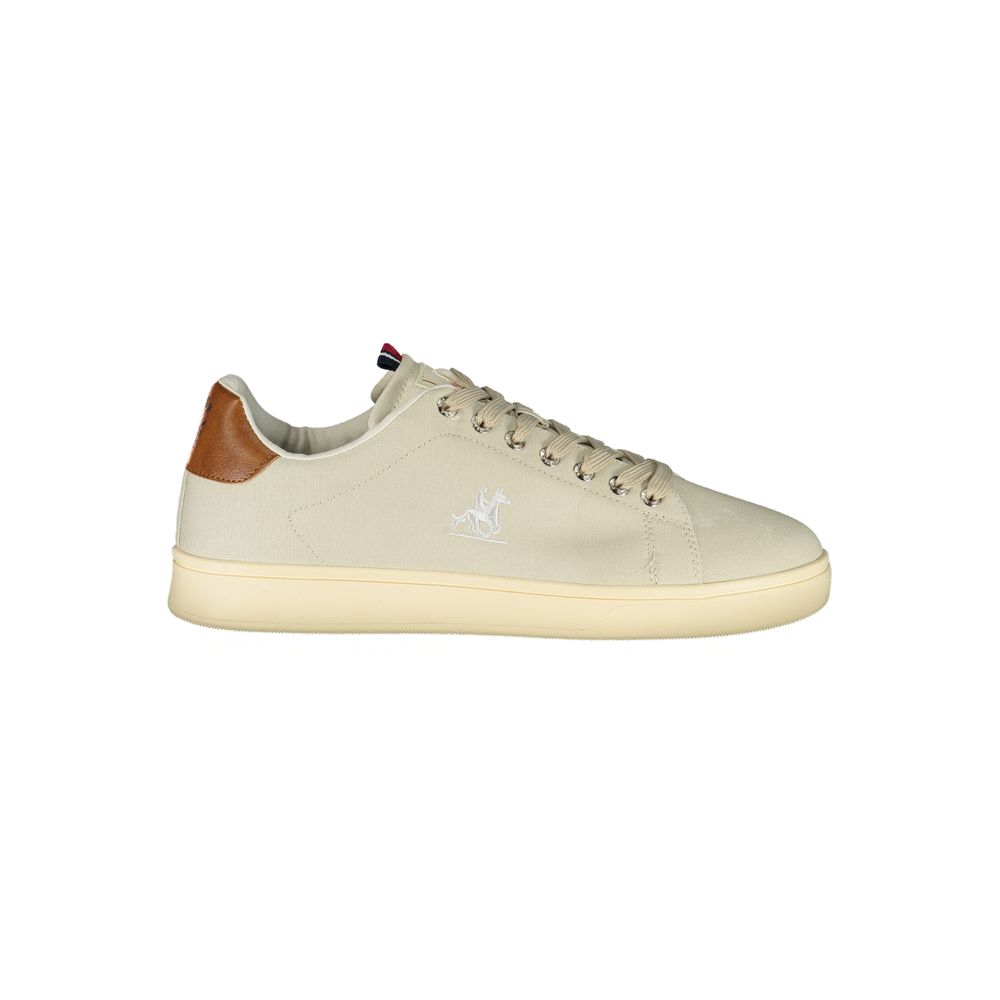 U.S. Grand Polo Beige Polyurethan-Sneaker für Herren