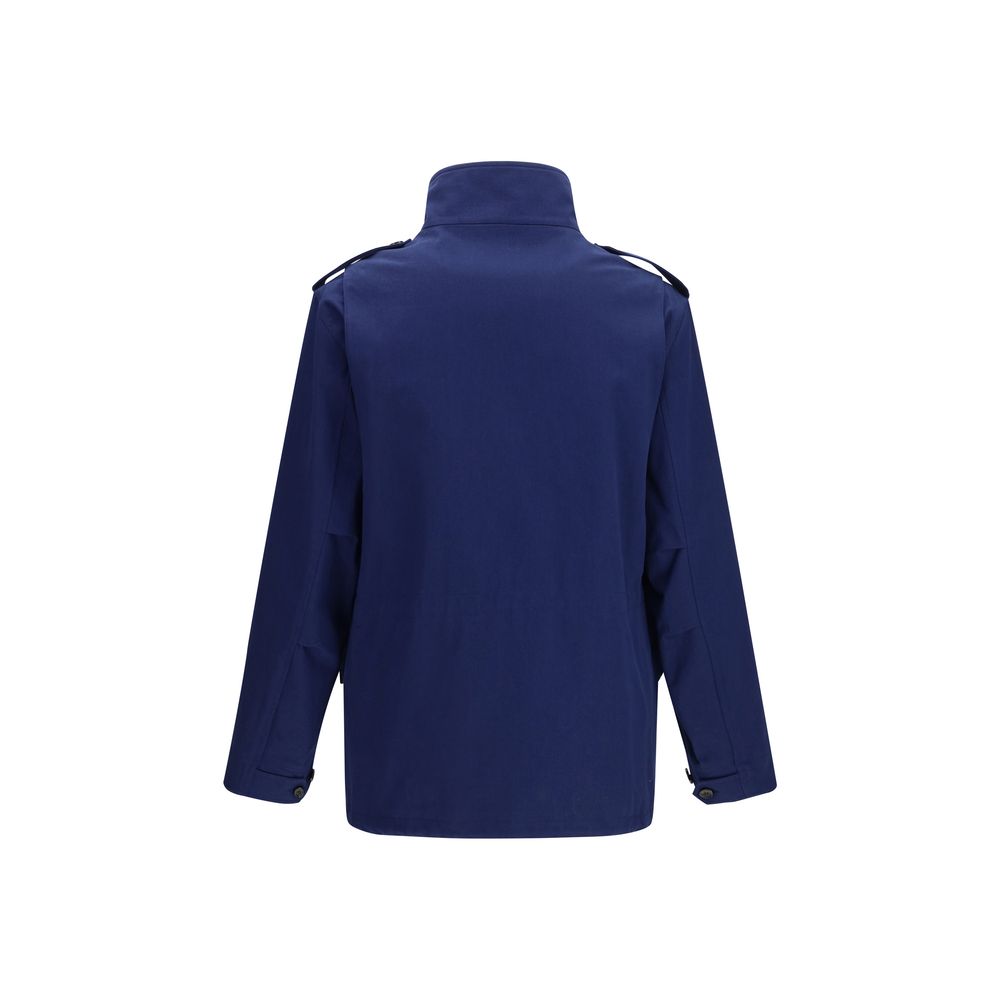 Valentino Blauer Baumwollmantel