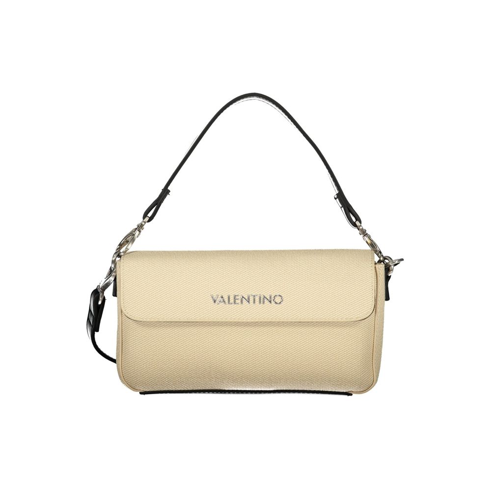 Mario Valentino Beige Polyurethane Damen Handtasche