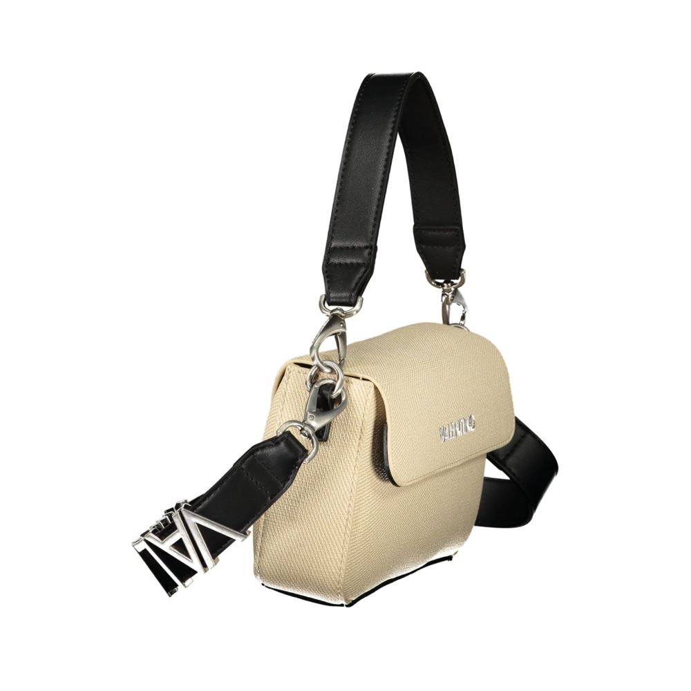 Mario Valentino Beige Polyurethane Damen Handtasche