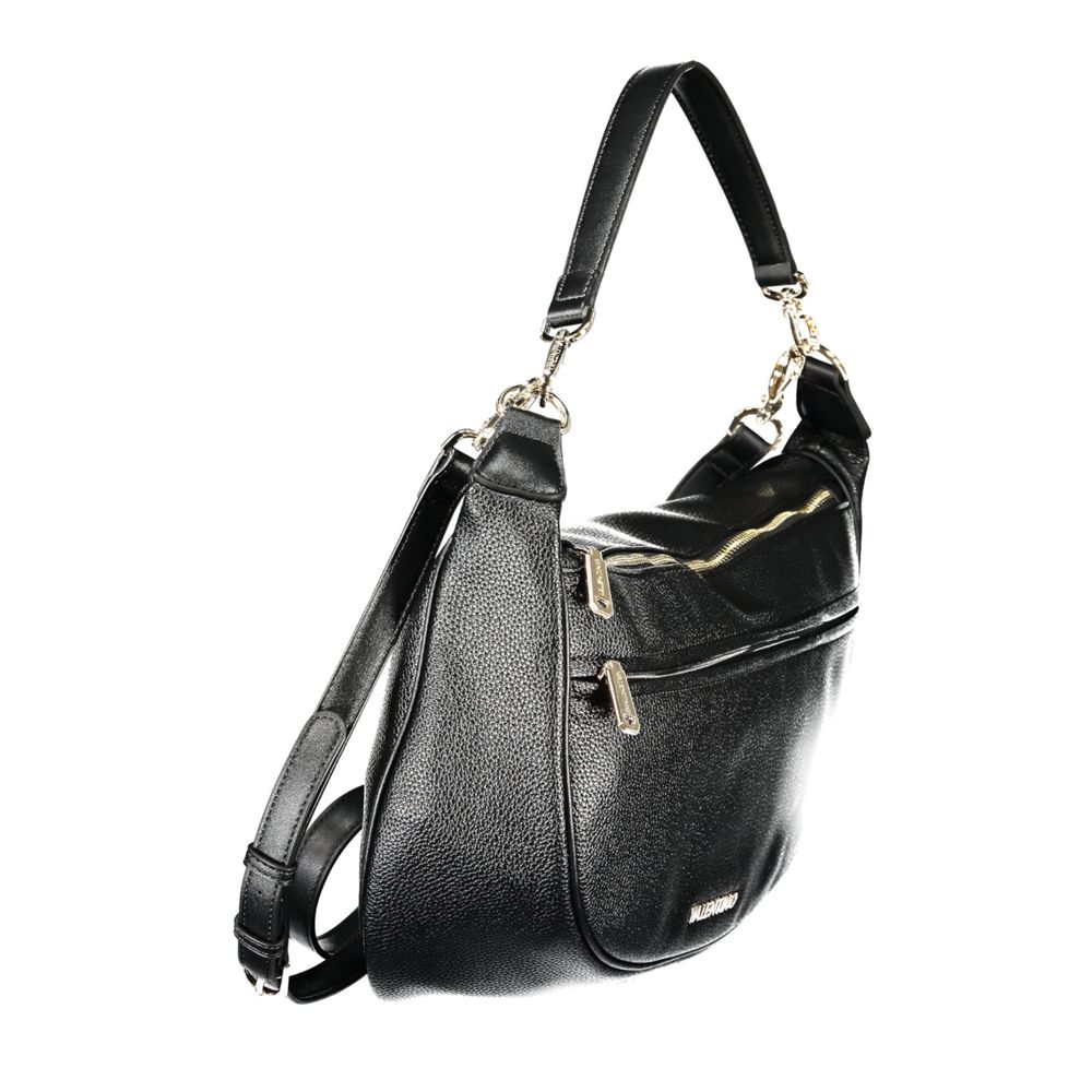Mario Valentino Nero Polyurethane Damenhandtasche