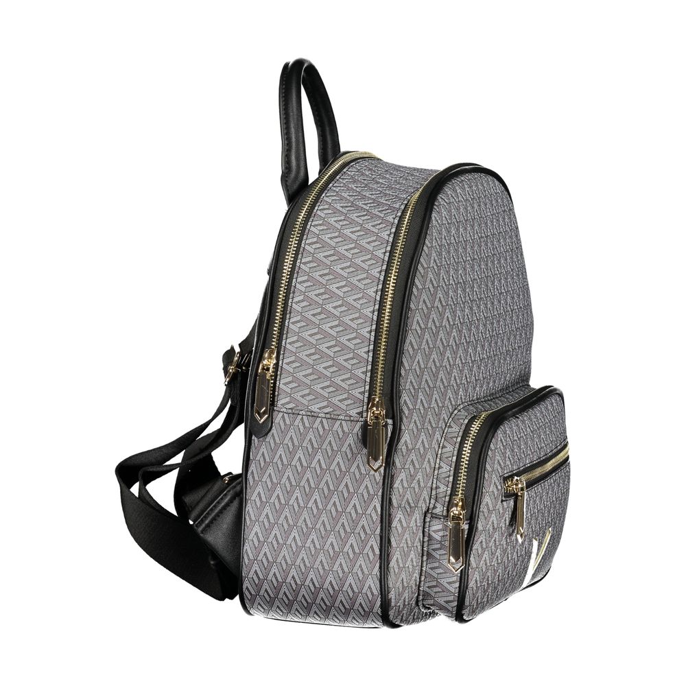 Mario Valentino Schwarzer Rucksack aus Polyurethan für Damen
