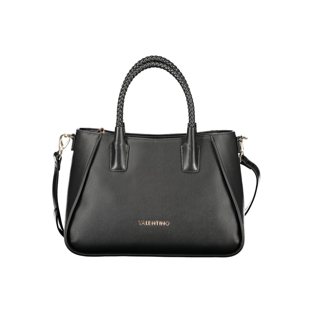 Mario Valentino Nero Polyurethane Damenhandtasche