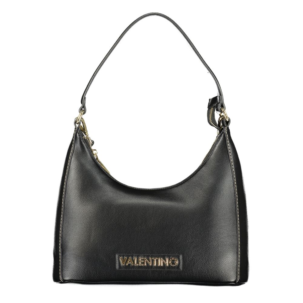 Mario Valentino Nero Polyurethane Damenhandtasche