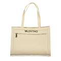 Mario Valentino Beige Polyurethane Damen Handtasche