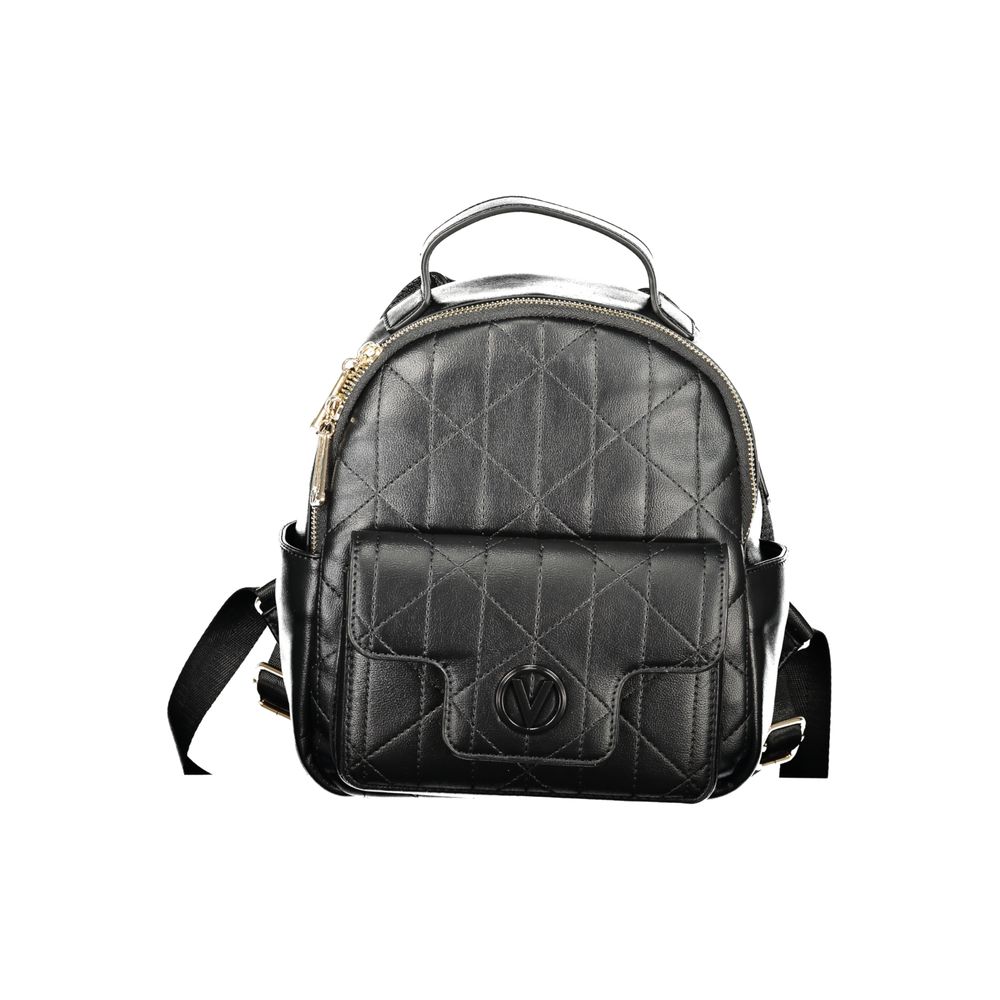 Mario Valentino Schwarzer Rucksack aus Polyurethan für Damen