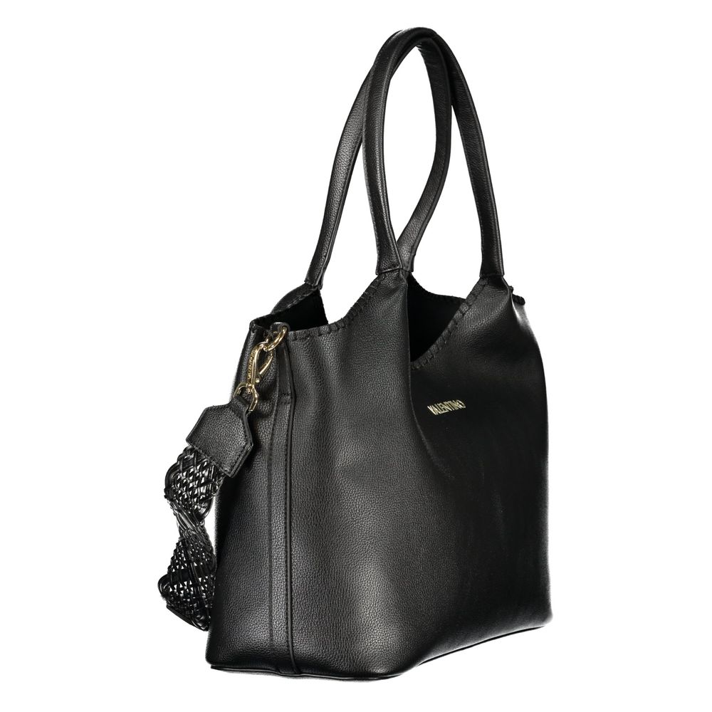 Mario Valentino Schwarze Handtasche aus Polyethylen