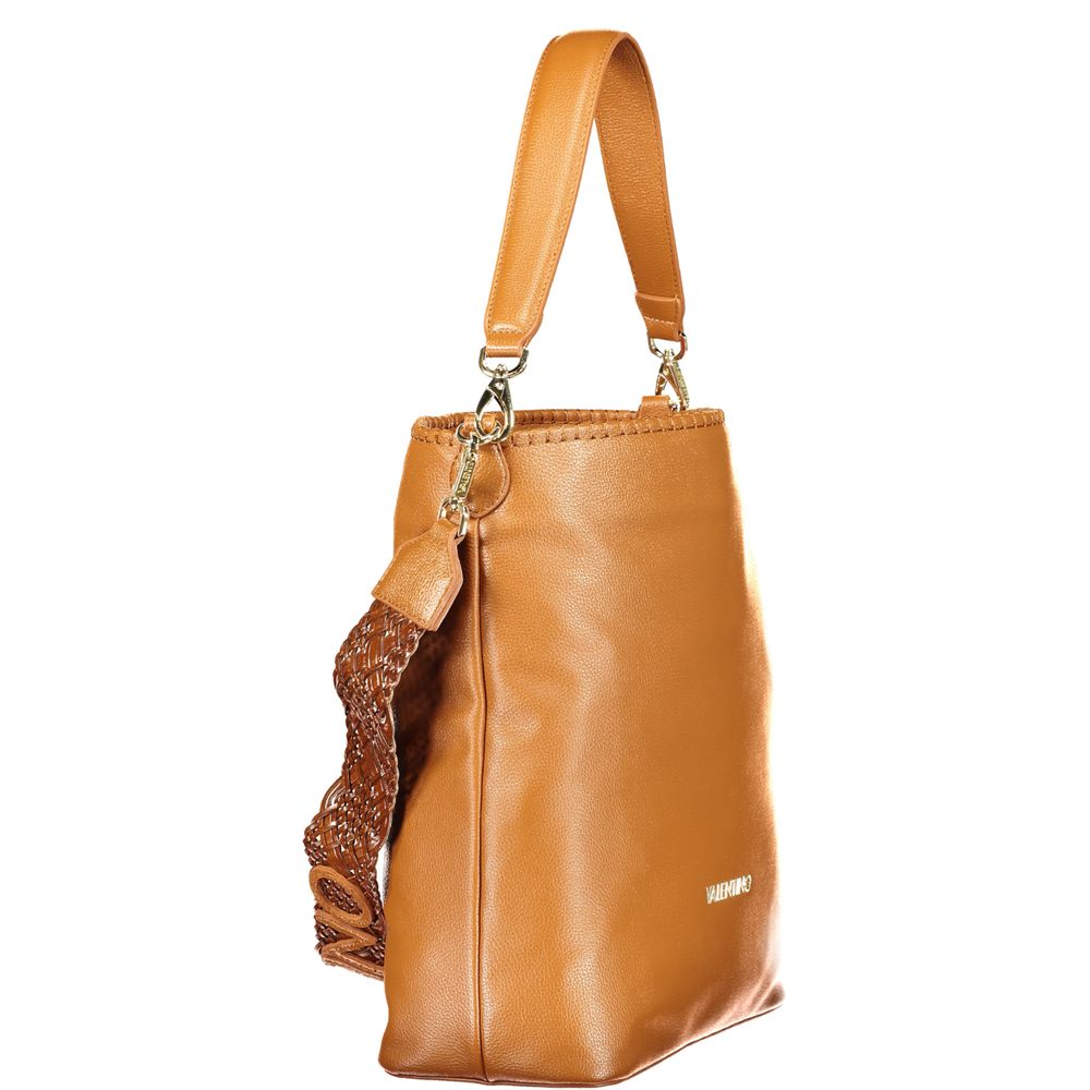 Mario Valentino Damen-Tasche aus Polyurethan in Marrone