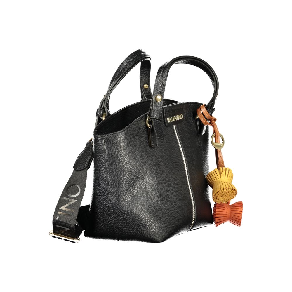 Mario Valentino Schwarze Handtasche aus Polyethylen