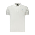 U.S. Grand Polo Weißes Herren-Poloshirt aus Baumwolle
