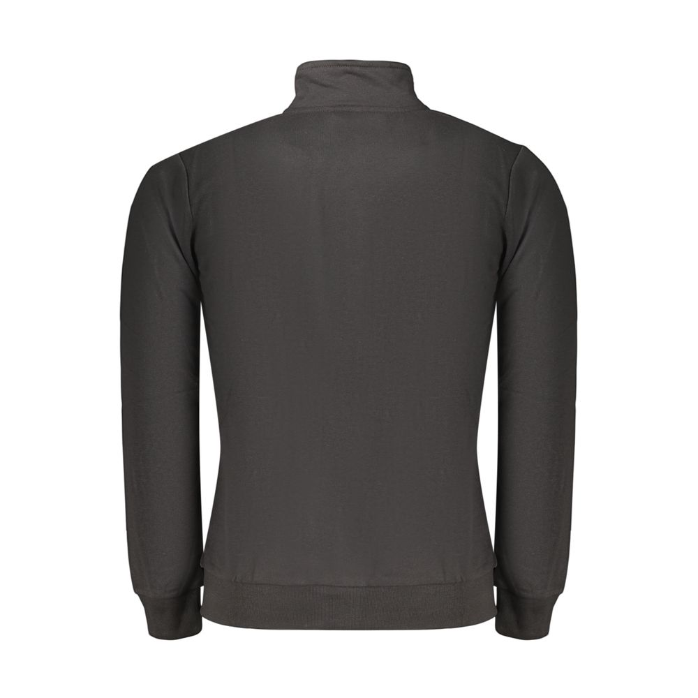U.S. Grand Polo Schwarzer Baumwoll-Sweatshirt