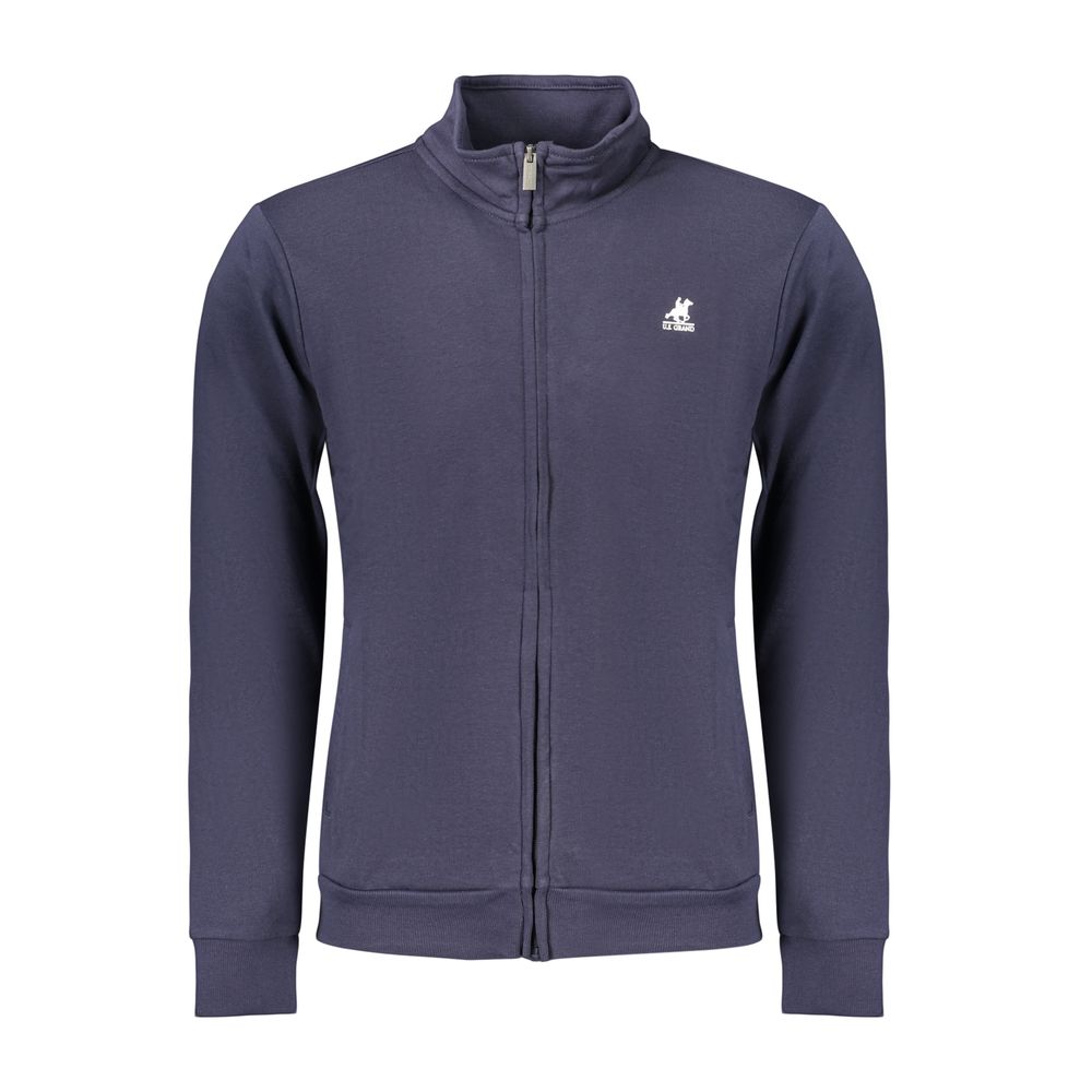 U.S. Grand Polo Blaues Baumwoll-Sweatshirt für Herren