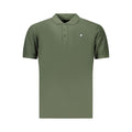 U.S. Grand Polo Grünes Herren-Poloshirt aus Baumwolle