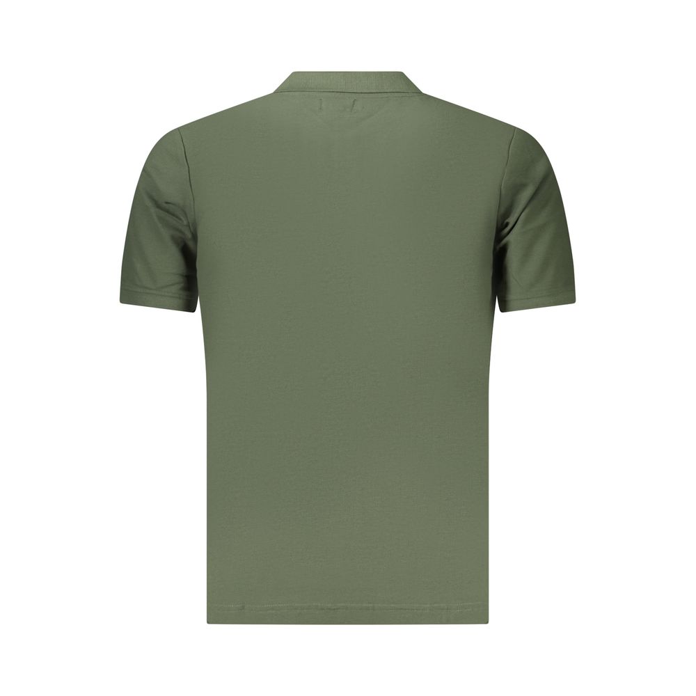 U.S. Grand Polo Grünes Herren-Poloshirt aus Baumwolle