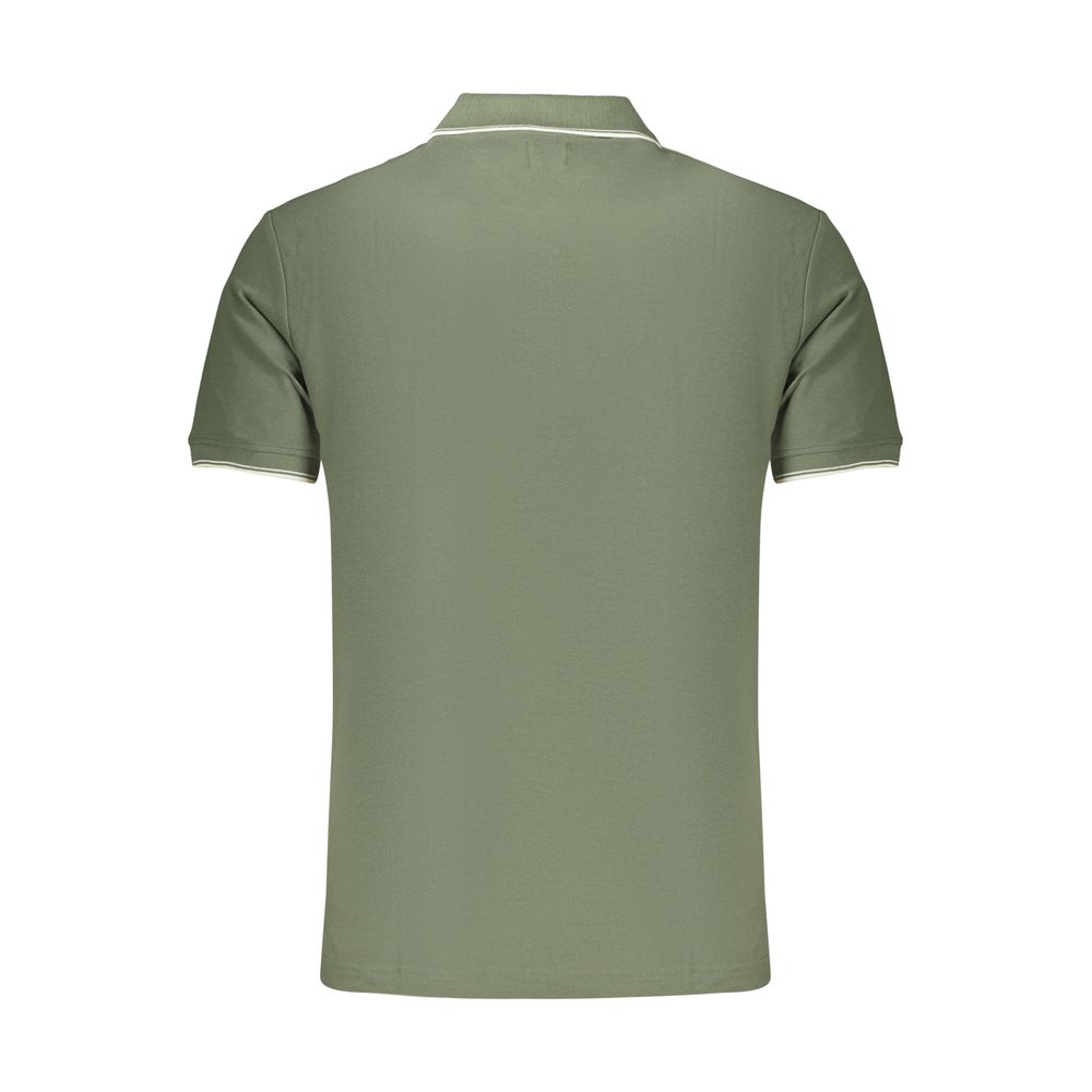 U.S. Grand Polo Grünes Herren-Poloshirt aus Baumwolle