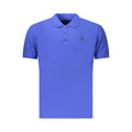U.S. Grand Polo Blaues Baumwoll-Poloshirt für Herren