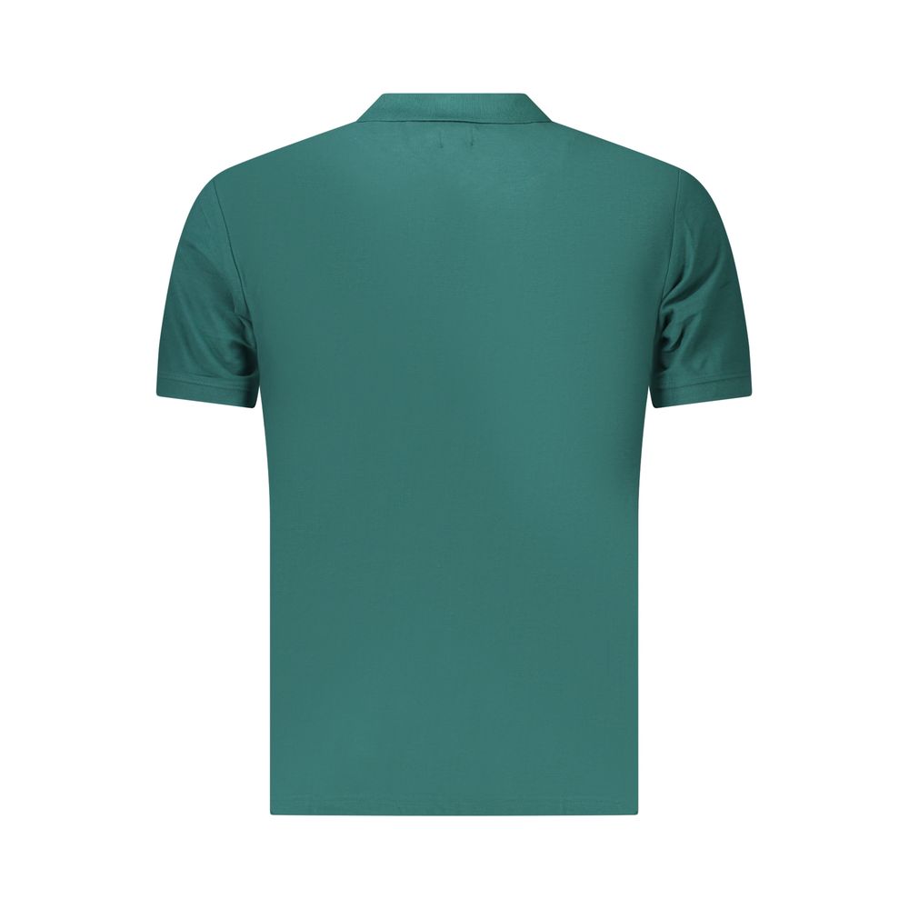 U.S. Grand Polo Grünes Herren-Poloshirt aus Baumwolle