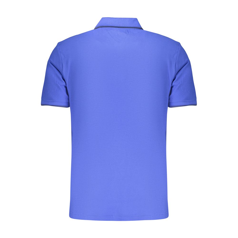 U.S. Grand Polo Blaues Baumwoll-Poloshirt für Herren