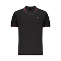 U.S. Grand Polo Schwarzes Baumwoll-Poloshirt für Herren