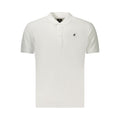 U.S. Grand Polo Weißes Herren-Poloshirt aus Baumwolle