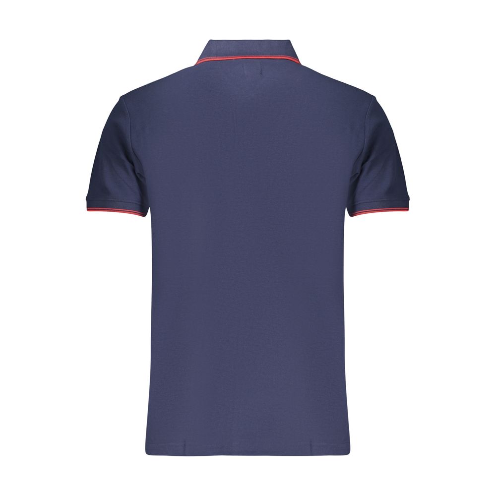 U.S. Grand Polo Blaues Baumwoll-Poloshirt für Herren