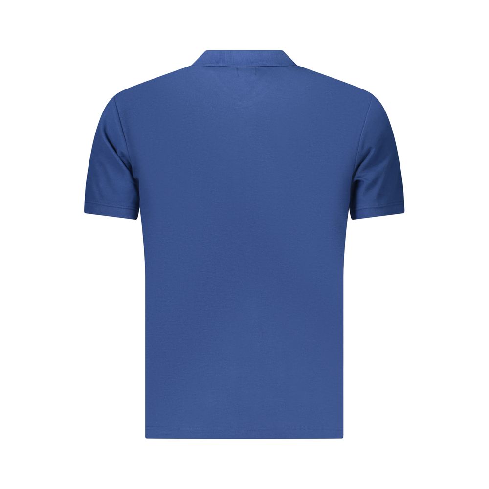 U.S. Grand Polo Blaues Baumwoll-Poloshirt für Herren