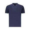 U.S. Grand Polo Blaues Baumwoll-Poloshirt für Herren