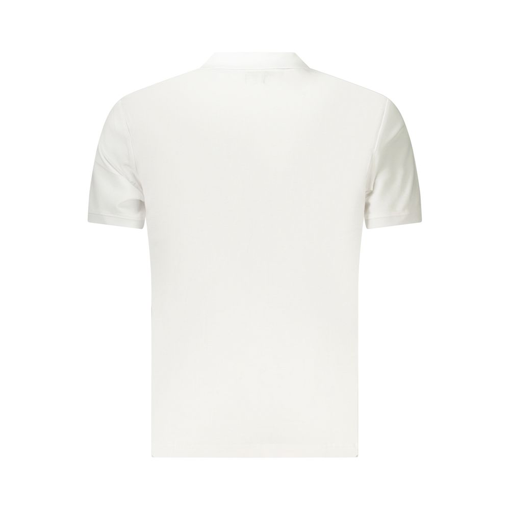 U.S. Grand Polo Baumwoll-Poloshirt in Weiß