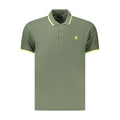 U.S. Grand Polo Grünes Herren-Poloshirt aus Baumwolle
