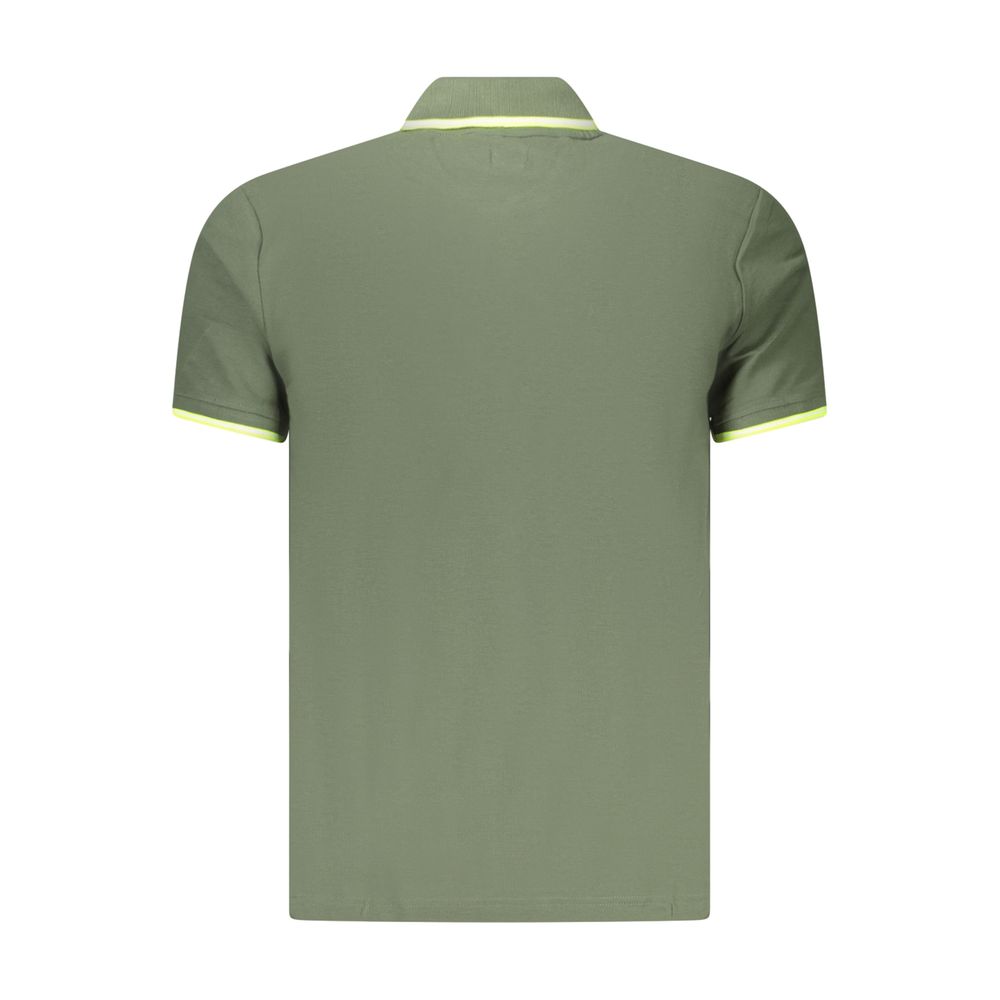 U.S. Grand Polo Grünes Herren-Poloshirt aus Baumwolle
