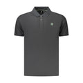 U.S. Grand Polo Schwarzes Herren-Poloshirt aus Baumwolle