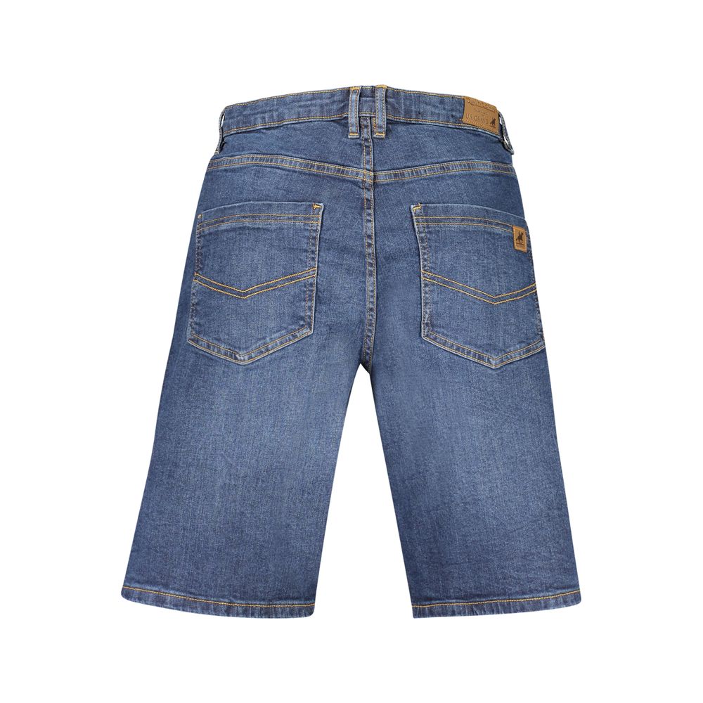 U.S. Grand Polo Blaue Herren-Shorts aus Baumwolle
