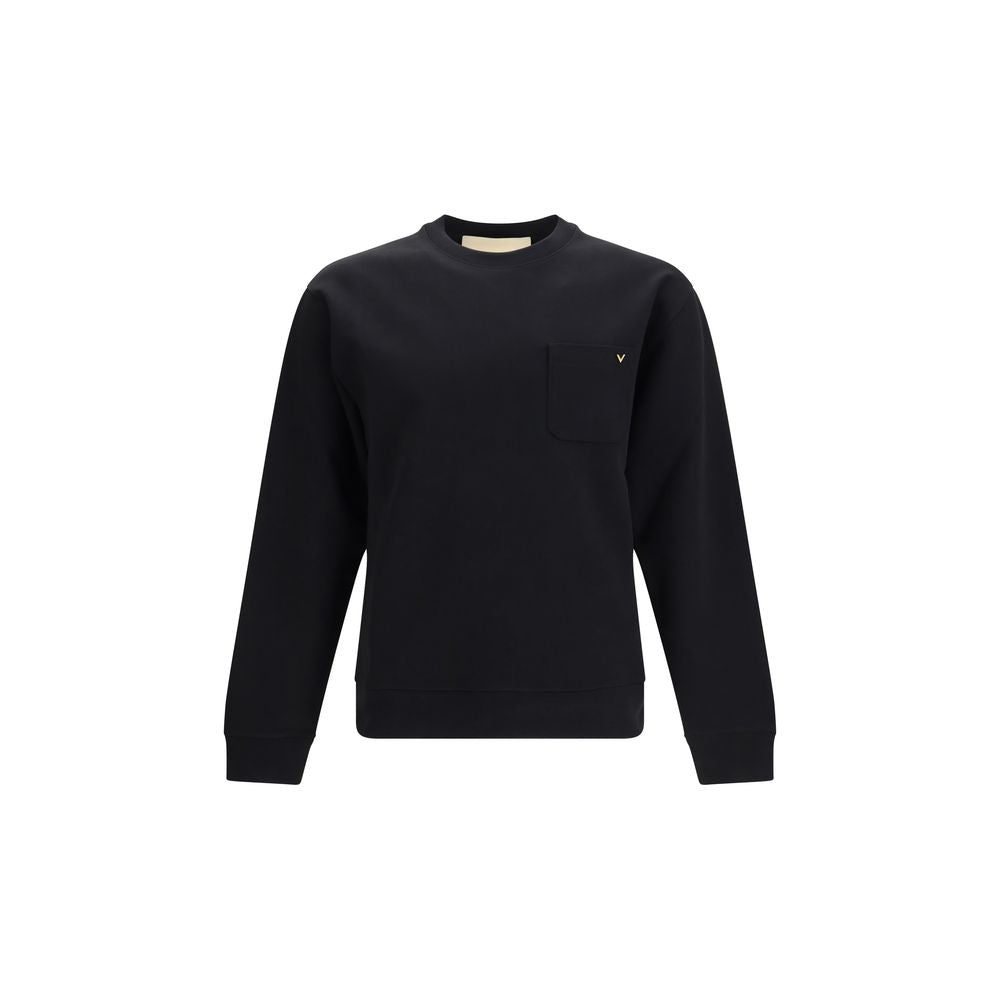 Valentino Schwarzer Baumwoll-Sweatshirt