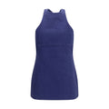 Miu Miu Blaues Baumwoll-Freizeitkleid