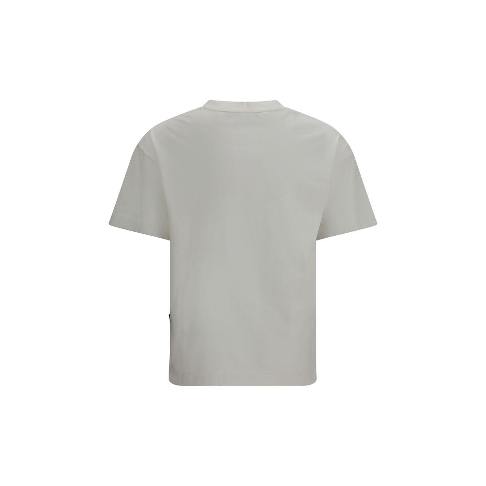 Palm Angels Weißes Baumwoll-T-Shirt