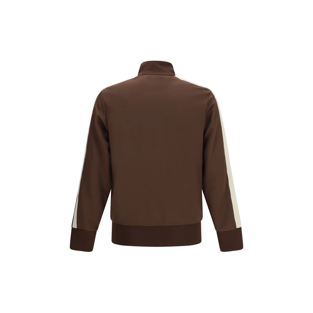 Palm Angels Braune Shell-Jacke aus Polyester