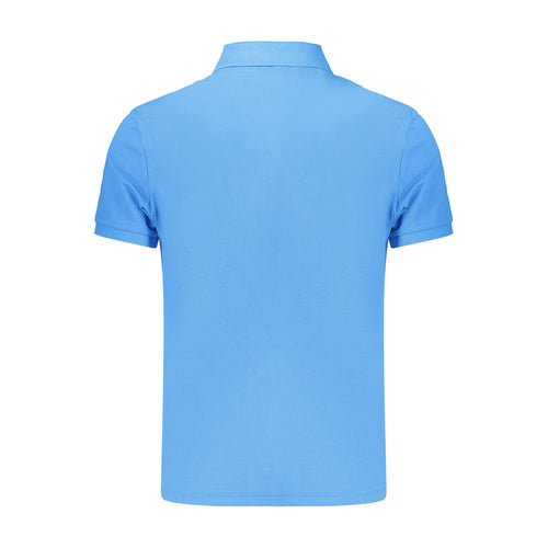 Calvin Klein Azzurro Baumwoll-Poloshirt für Herren